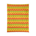 Big Ripple Chevrons Comforter – Hot Citrus