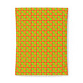 Bold Bulge Checker Cotton Duvet Cover – Hot Citrus