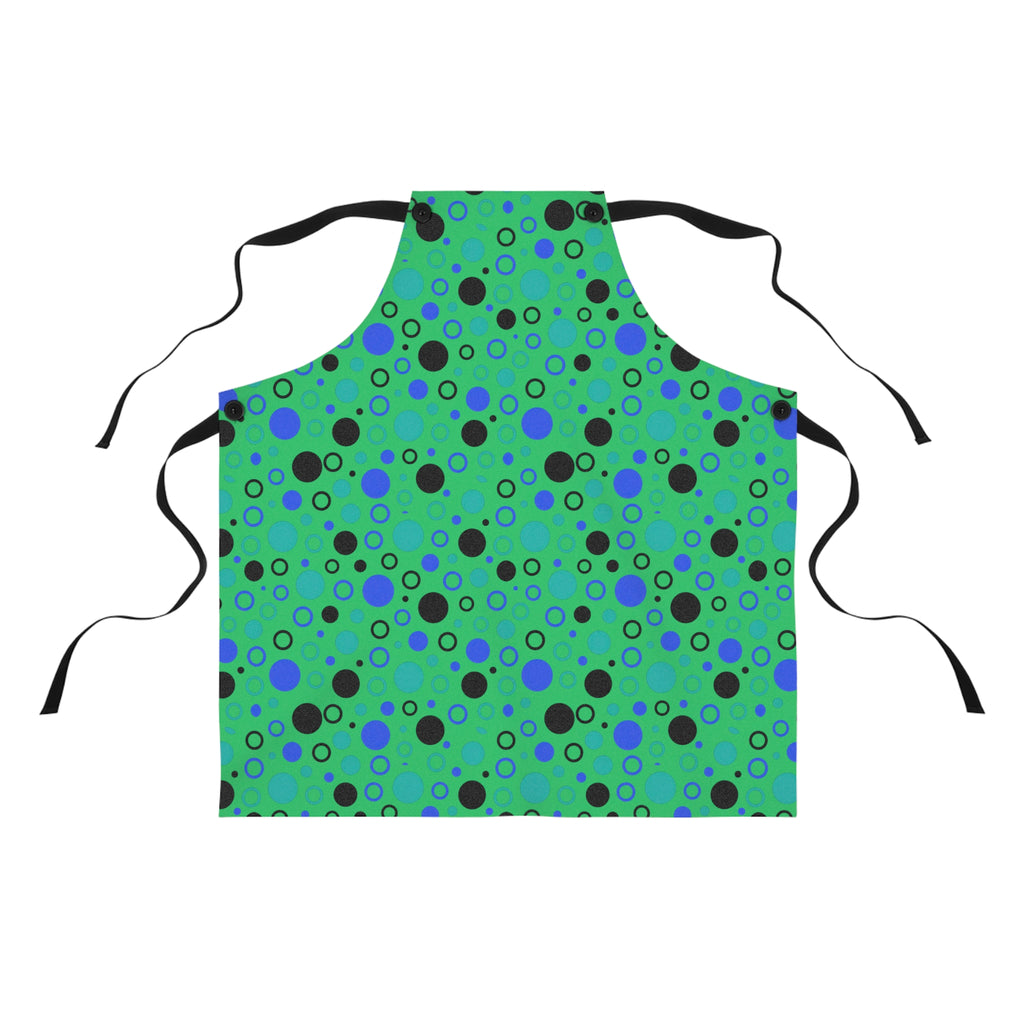 Bubble Outlines Apron – Ocean Jewel
