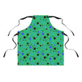 Bubble Outlines Apron – Ocean Jewel