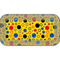 Bubble Outlines Pencil Case – Pop Abstract Pattern