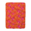 Pigment Dot Bleeds Sherpa Fleece Blanket – Watercolour Bleed Pattern