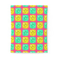 Giant Cut Gem Grid Cotton Duvet Cover – Candy Christmas