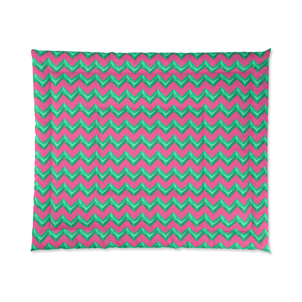 Broad Cut-Gem Chevrons Comforter – Candy Christmas