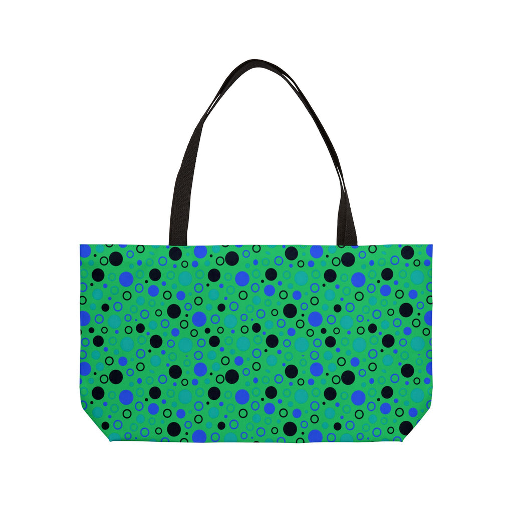 Bubble Outlines Weekender Tote Bag – Ocean Jewel