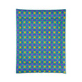 Jewel Harlequin Check Comforter – Peacock Jewel