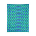 Chromatic Scallop Ripple Comforter – Ocean Jewel
