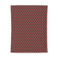 Faceted Cube Illusion Cotton Duvet Cover – Holographic-Look Geometric Pattern