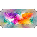 Rainbow Alcohol Ink Bloom Pencil Case