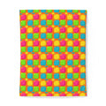 Giant Puffy Glass Cushions Cotton Duvet Cover – Hot Citrus Festive