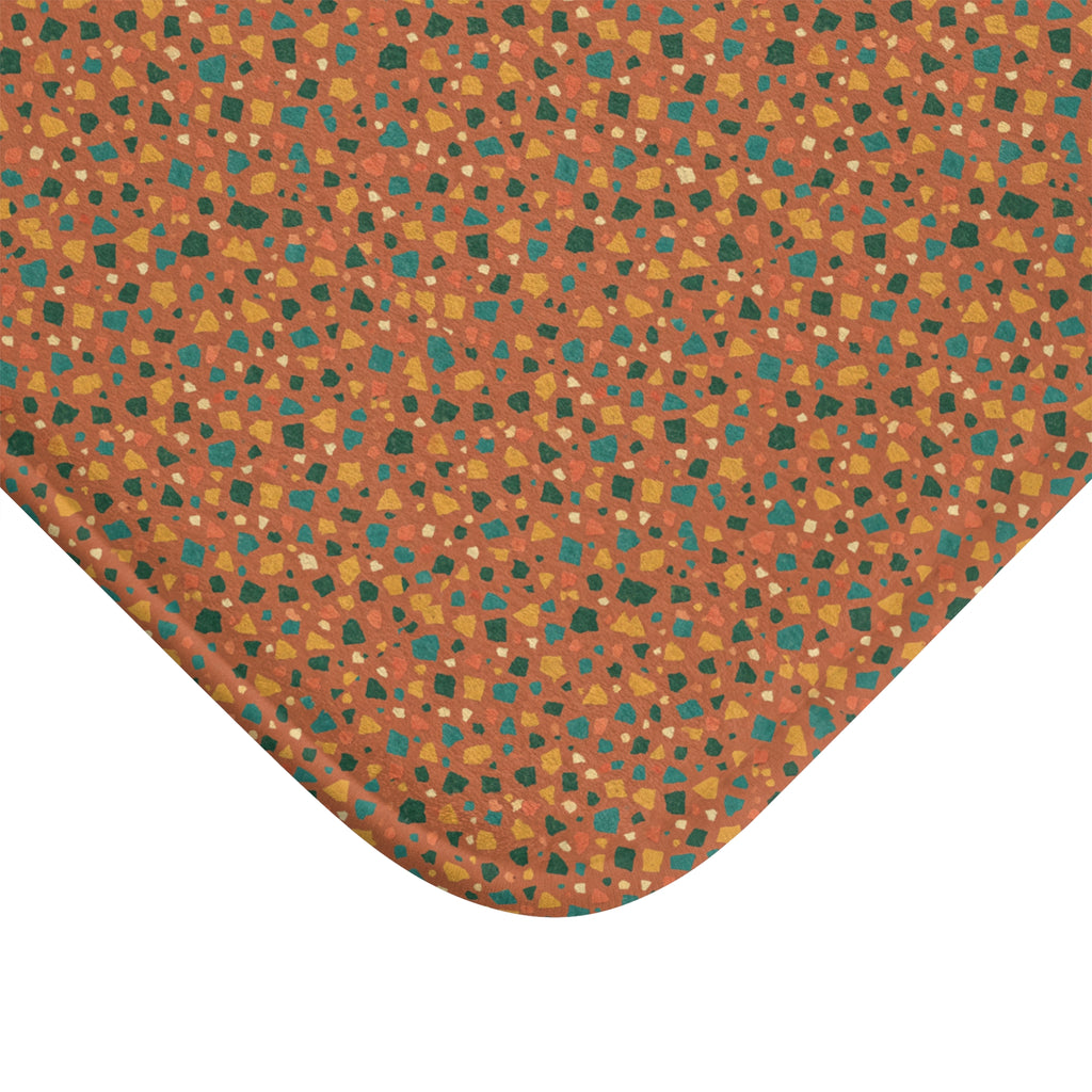 Jewel Chip Terrazzo Bath Mat – Terrazzo Pattern
