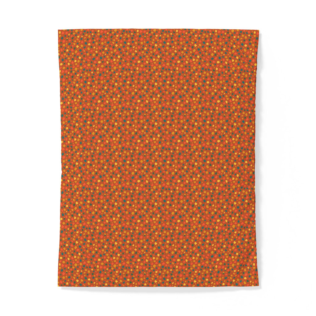 Confetti Aggregate Cotton Duvet Cover – Speckled Aggregate Pattern