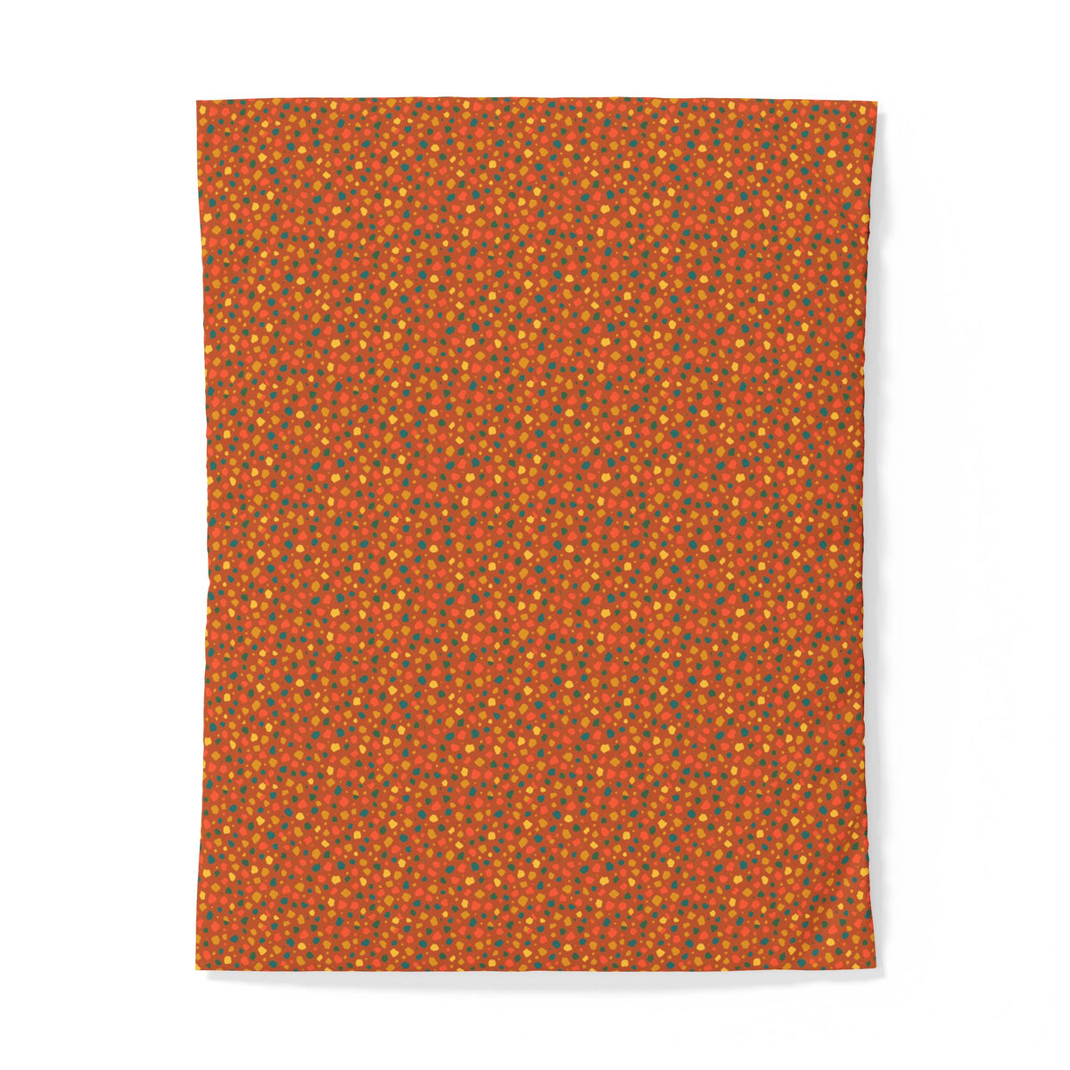 Confetti Aggregate Cotton Duvet Cover – Speckled Aggregate Pattern