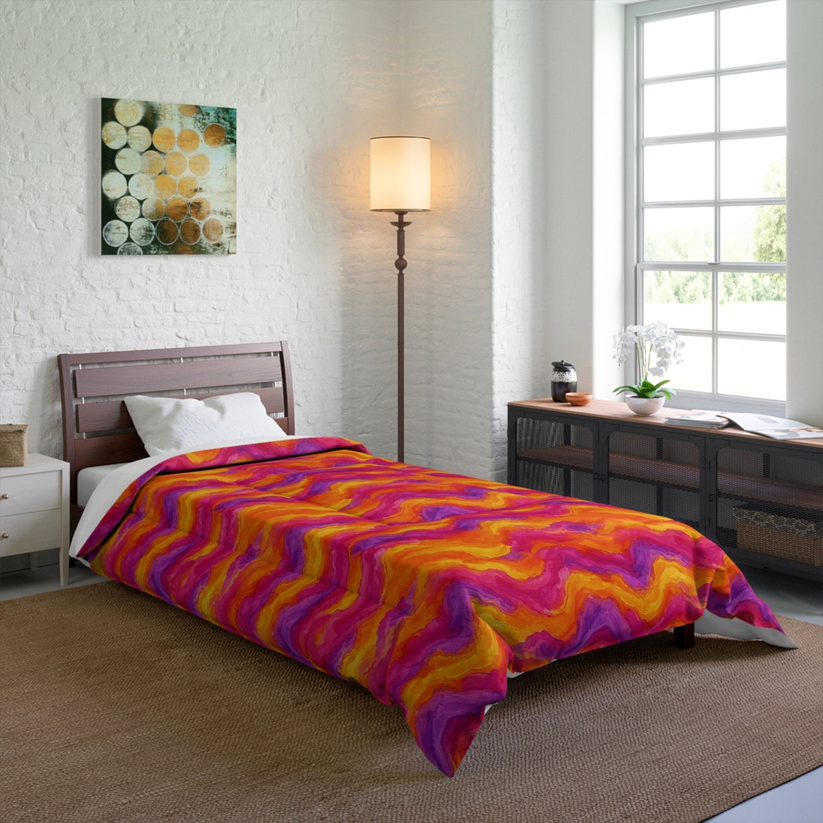 Ombre Wash Bands Comforter – Ombre Wash Pattern