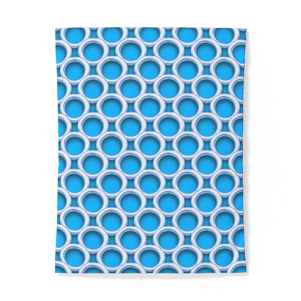 Big Gold Ring Weave Cotton Duvet Cover – Ice Jewel