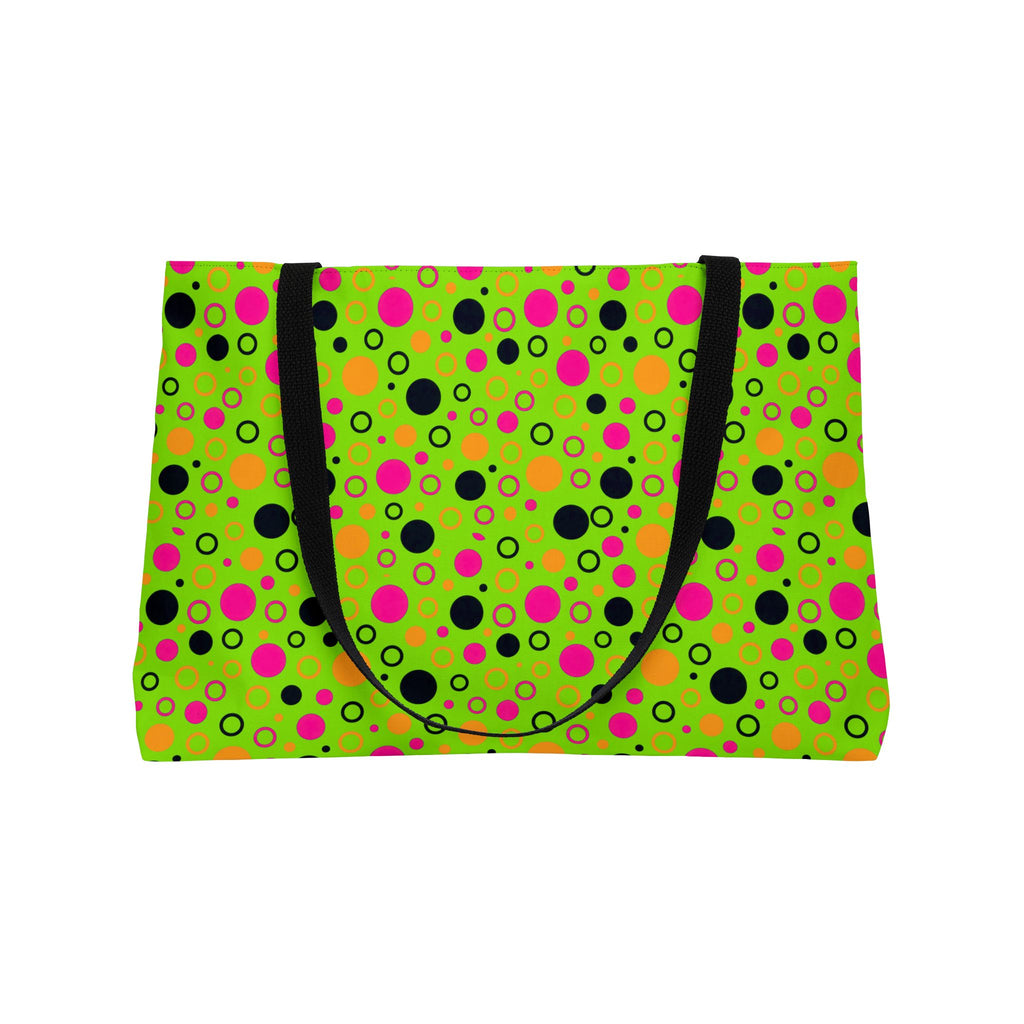 Bubble Outlines Weekender Tote Bag – Tropical Punch