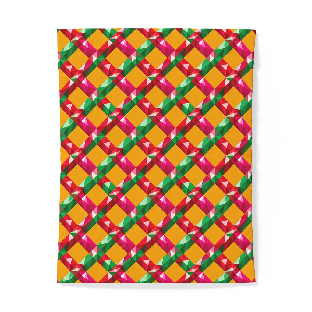 Big Jewel Prism Weave II Cotton Duvet Cover – Prism Weave Pattern