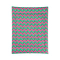 Broad Cut-Gem Chevrons Comforter – Candy Christmas
