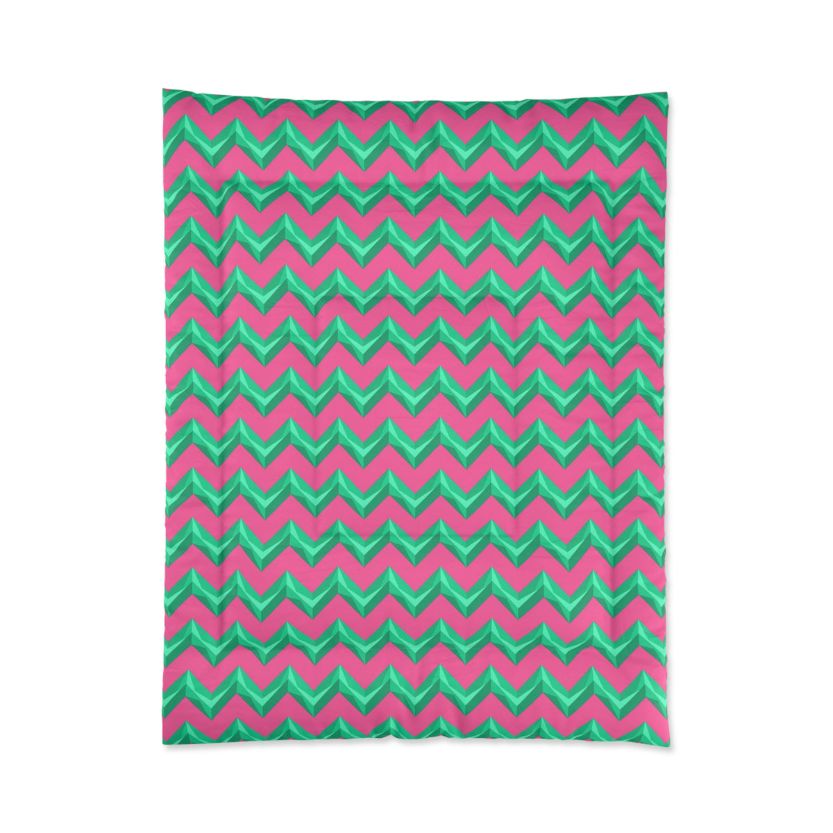 Broad Cut-Gem Chevrons Comforter – Candy Christmas