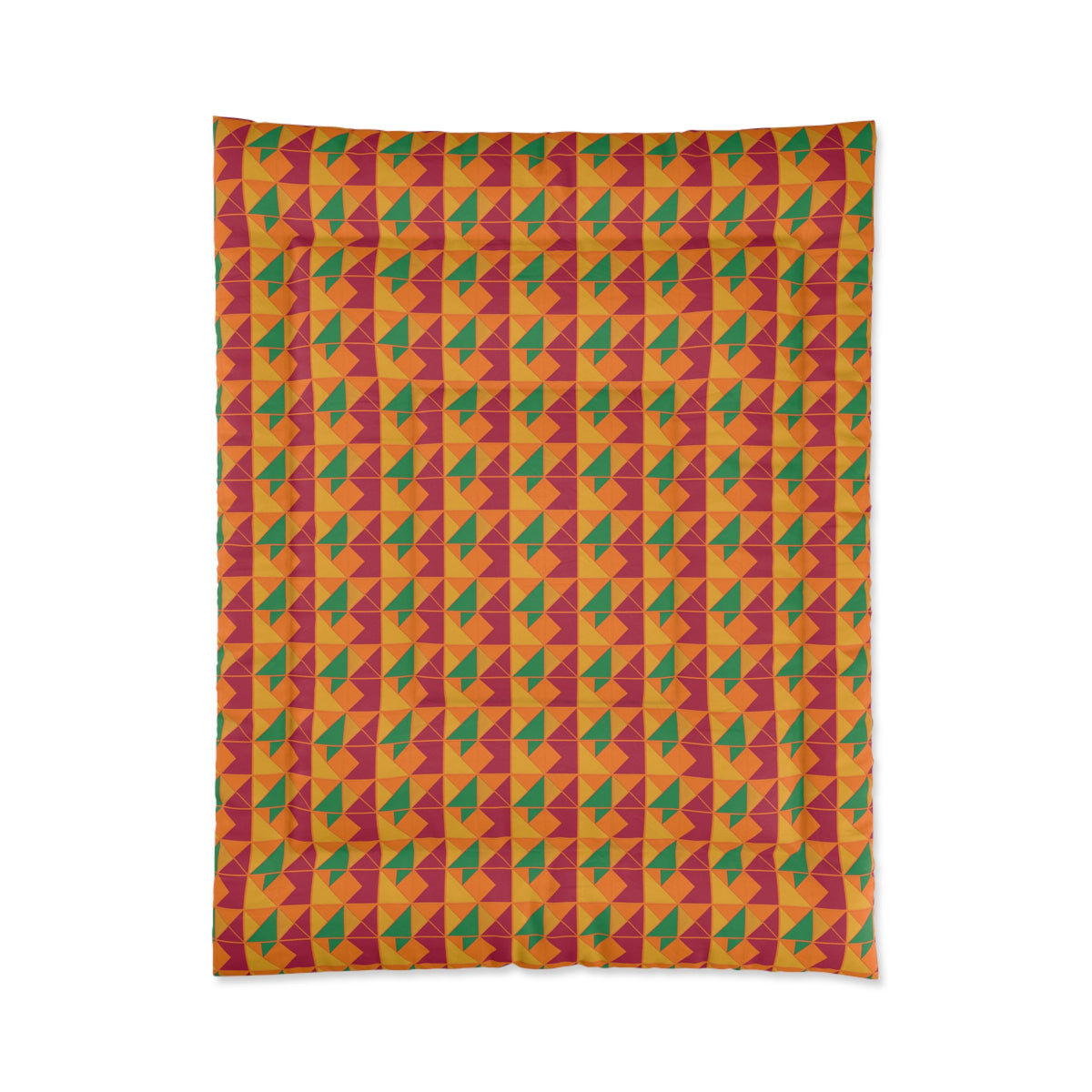 Jewel Block Quilt Comforter – Cranberry Spice