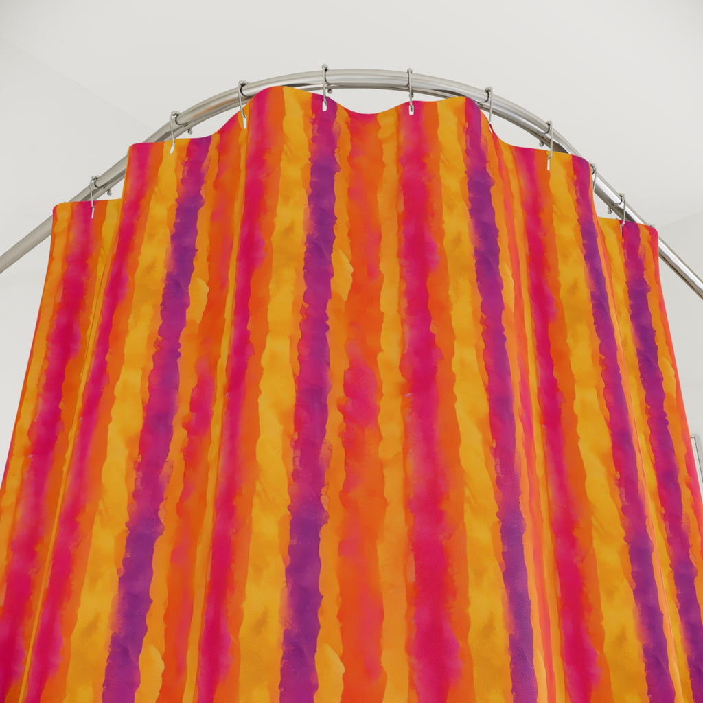 Bleed Stripe Ombre Shower Curtain – Ombre Wash Pattern