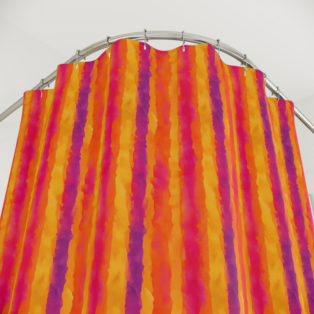 Bleed Stripe Ombre Shower Curtain – Ombre Wash Pattern