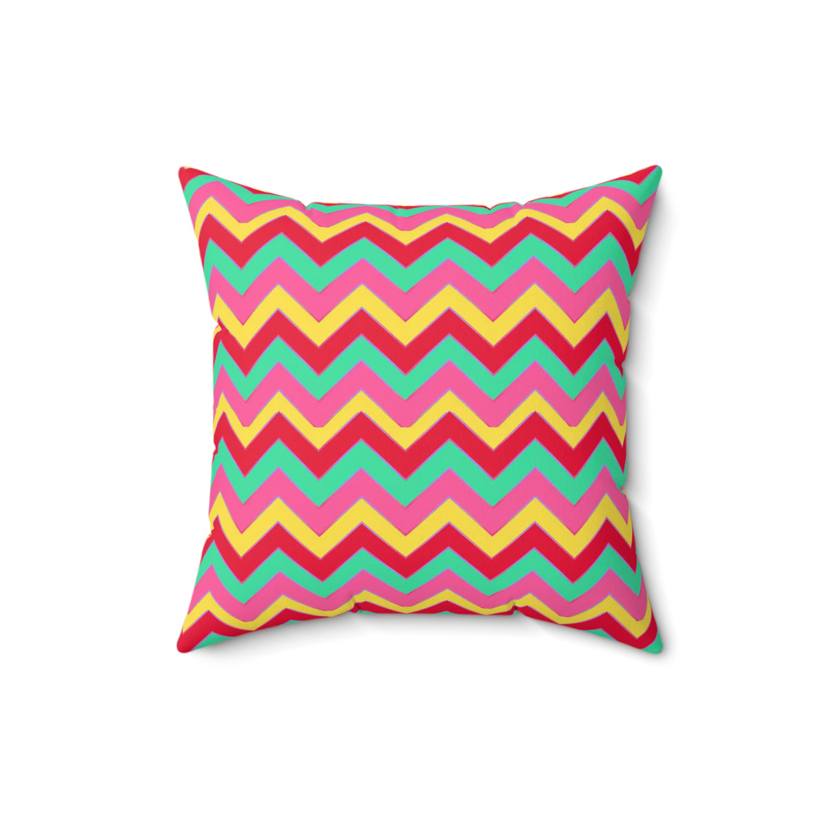 Jewel Chevron Bands Faux Suede Cushion – Candy Christmas
