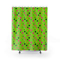 Blot Burst Shower Curtain – Tropical Punch