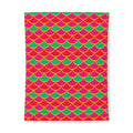 Big Jewel Scales II Cotton Duvet Cover – Scale Geometric Pattern