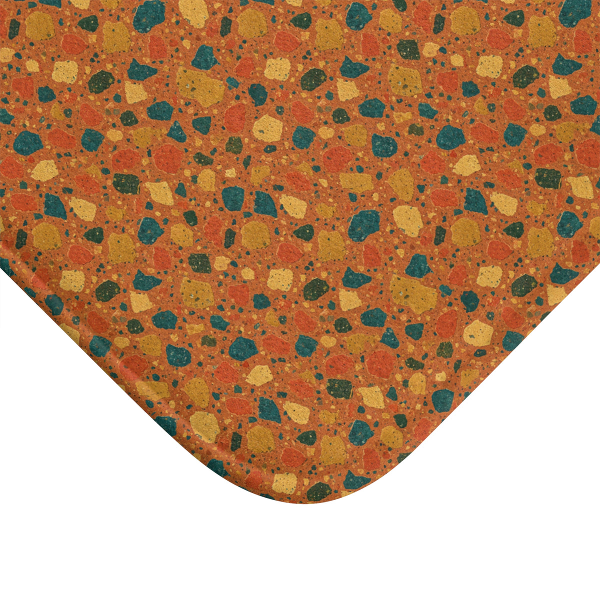 Macro Chip Mix Bath Mat – Terrazzo Pattern