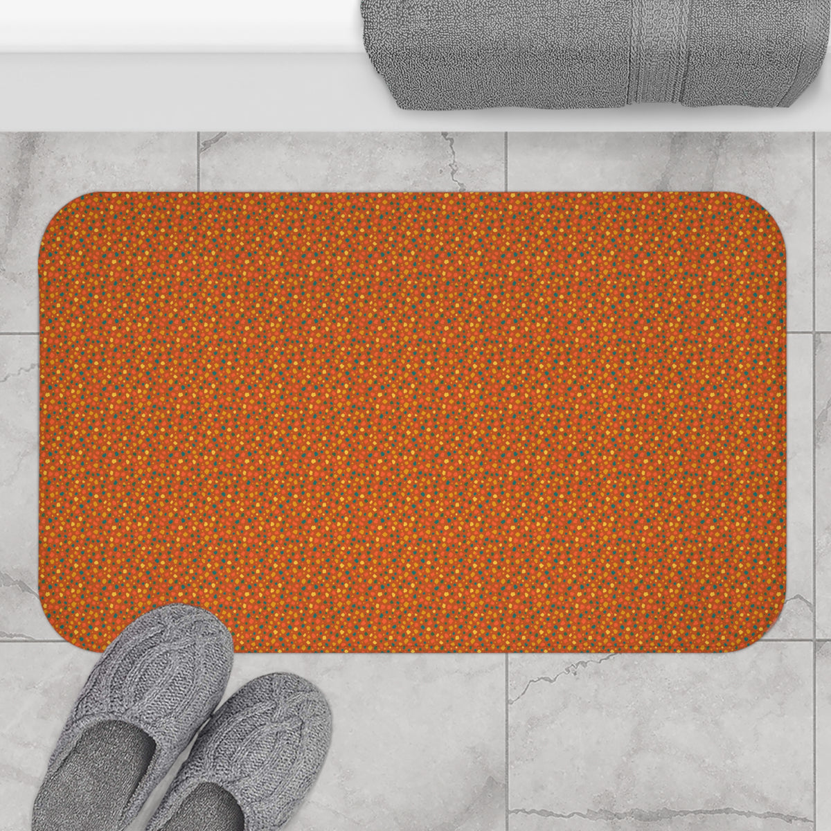 Confetti Aggregate Bath Mat – Speckled Aggregate Pattern