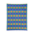 Big Jewel Scales II Comforter – Peacock Jewel