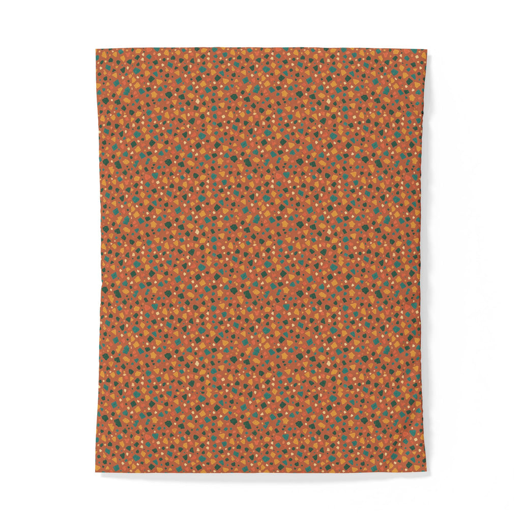 Jewel Chip Terrazzo Cotton Duvet Cover – Terrazzo Pattern