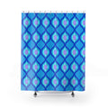 Grand Ogee Lattice II Shower Curtain – Ice Jewel