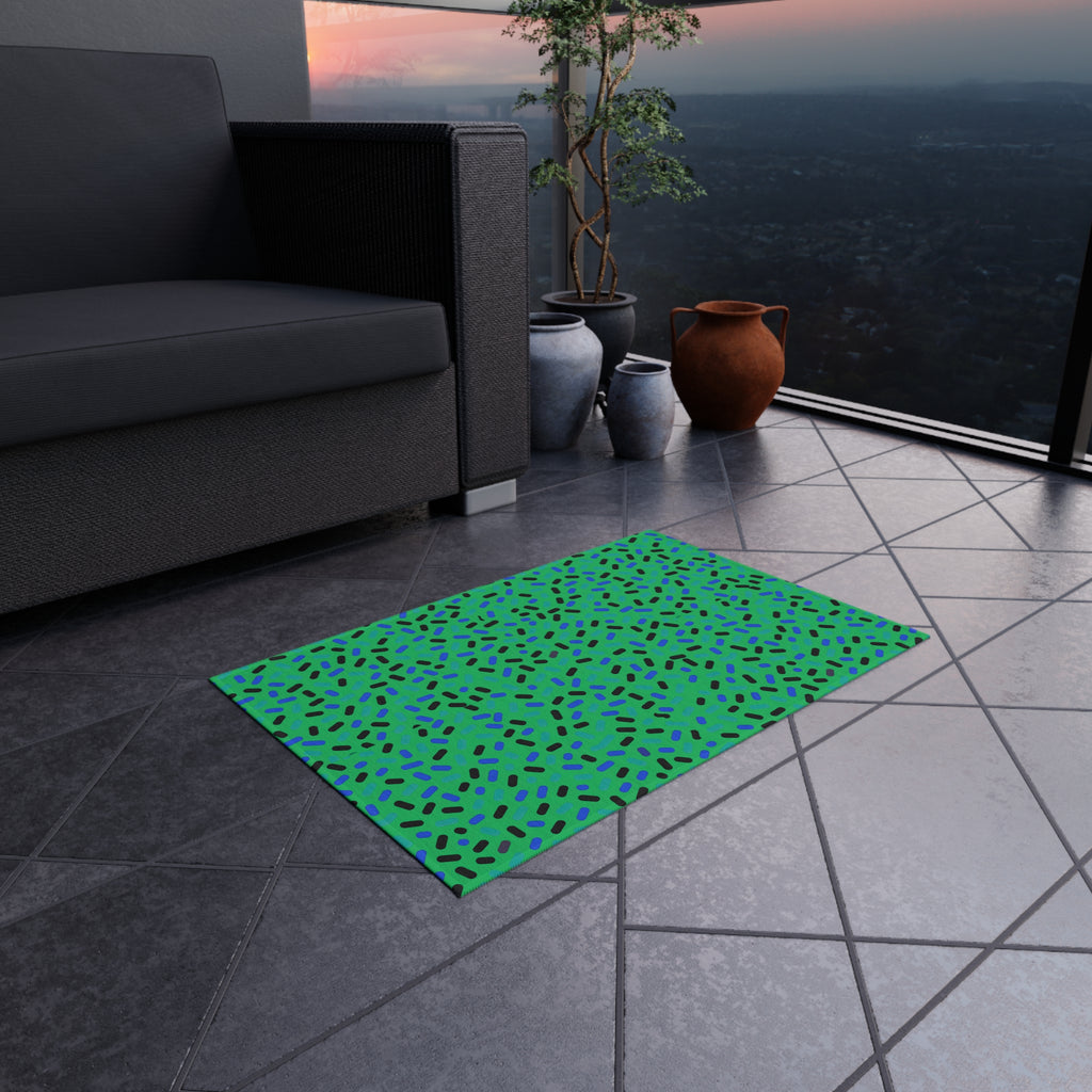 Sprinkle Pop Outdoor Rug – Ocean Jewel