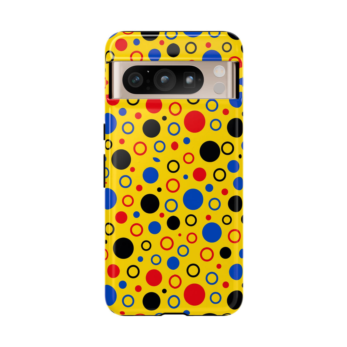 Bubble Outlines Tough Phone Case – Pop Abstract Pattern