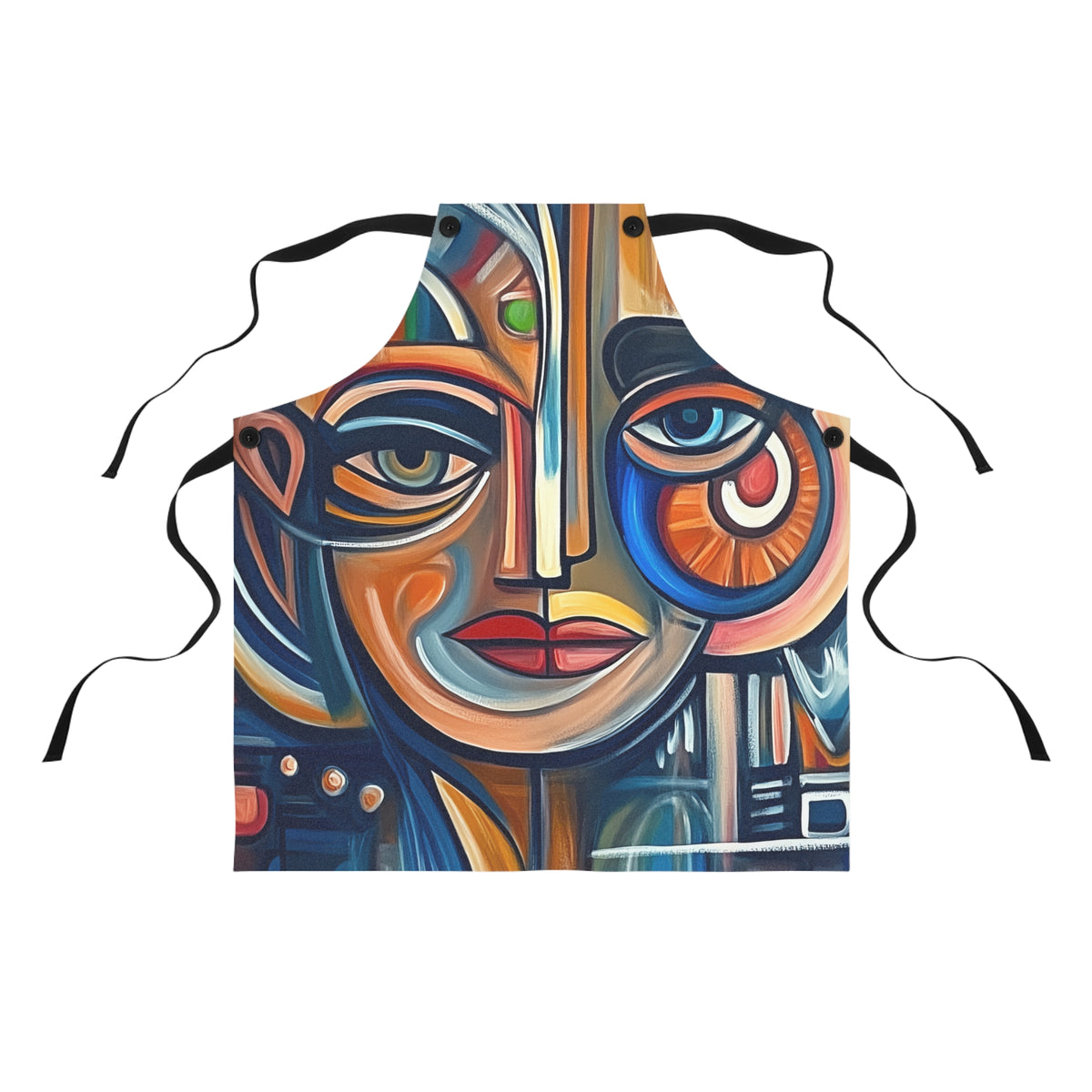Cubist Face Apron – Cubist Portrait Art