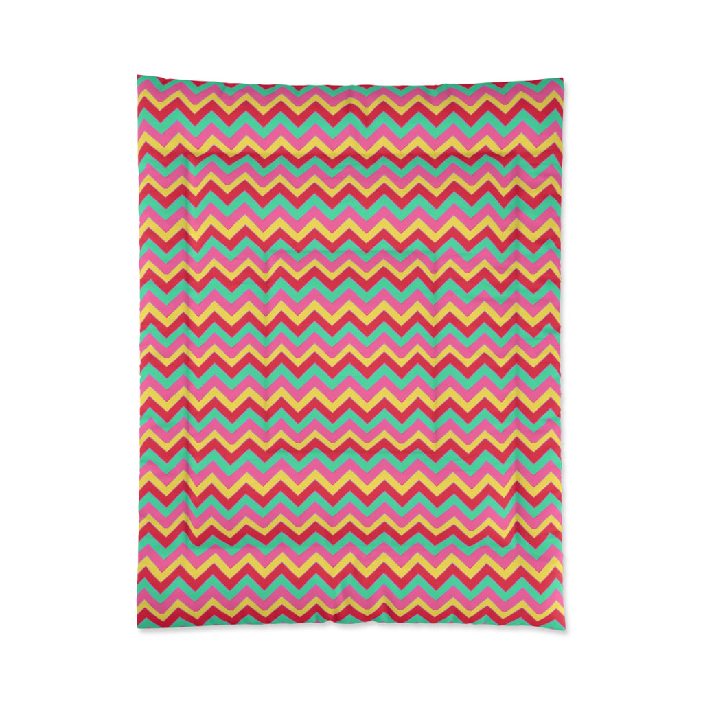 Jewel Chevron Bands Comforter – Candy Christmas