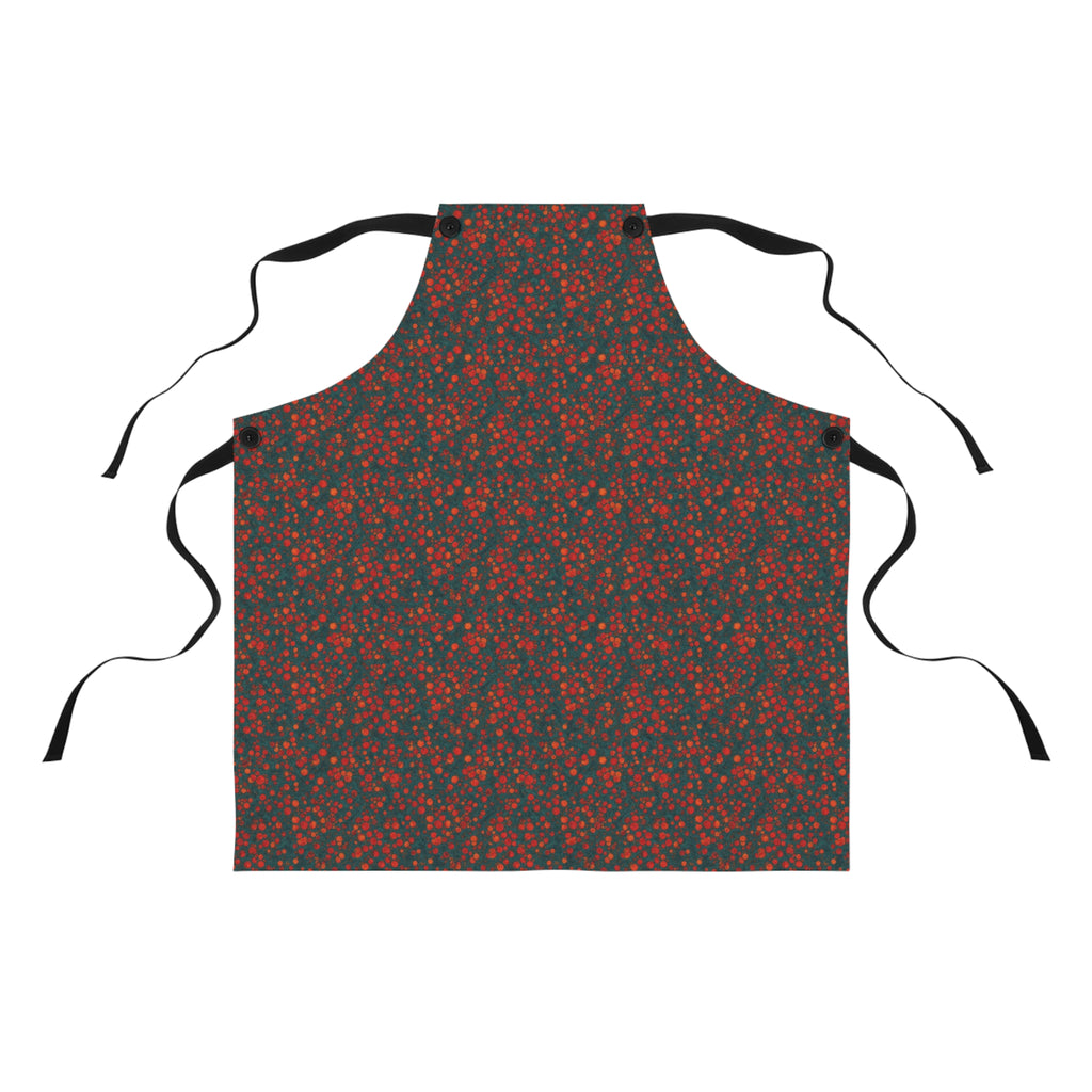 Stone Marble Cells Apron – Marbled Paper Pattern