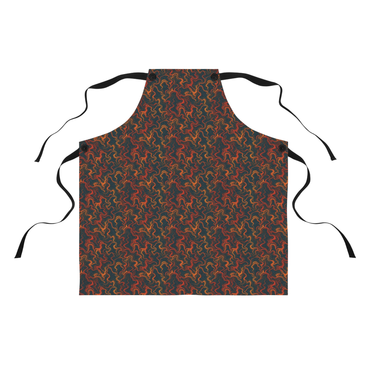 Drifting Ripples Apron – Suminagashi Pattern