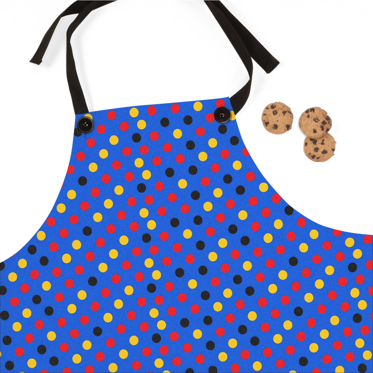 Dot Scatter Blue Apron – Pop Abstract Pattern