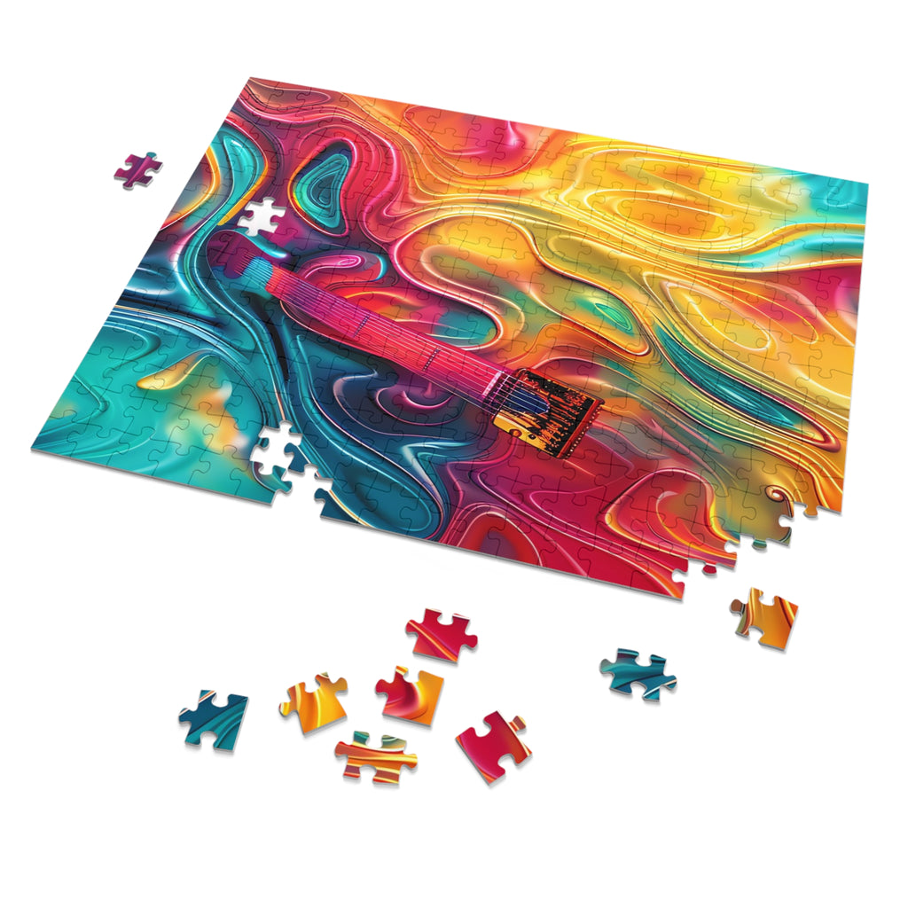 Ocean Swirl Flow Jigsaw Puzzle with Tin – Fluid Art