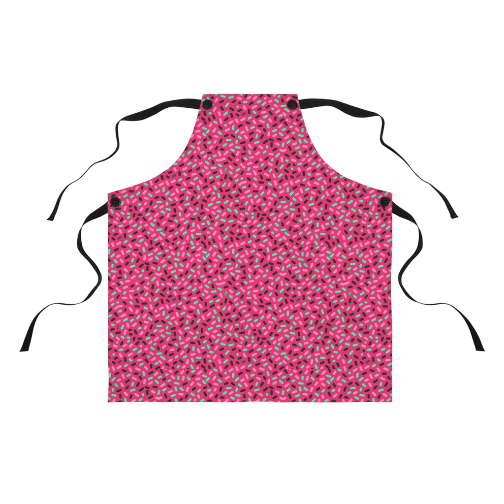 Sprinkle Pop Apron – Candy Pop on Raspberry