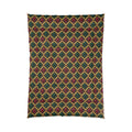 Radiant Gold Lattice Comforter – Art Deco Pattern