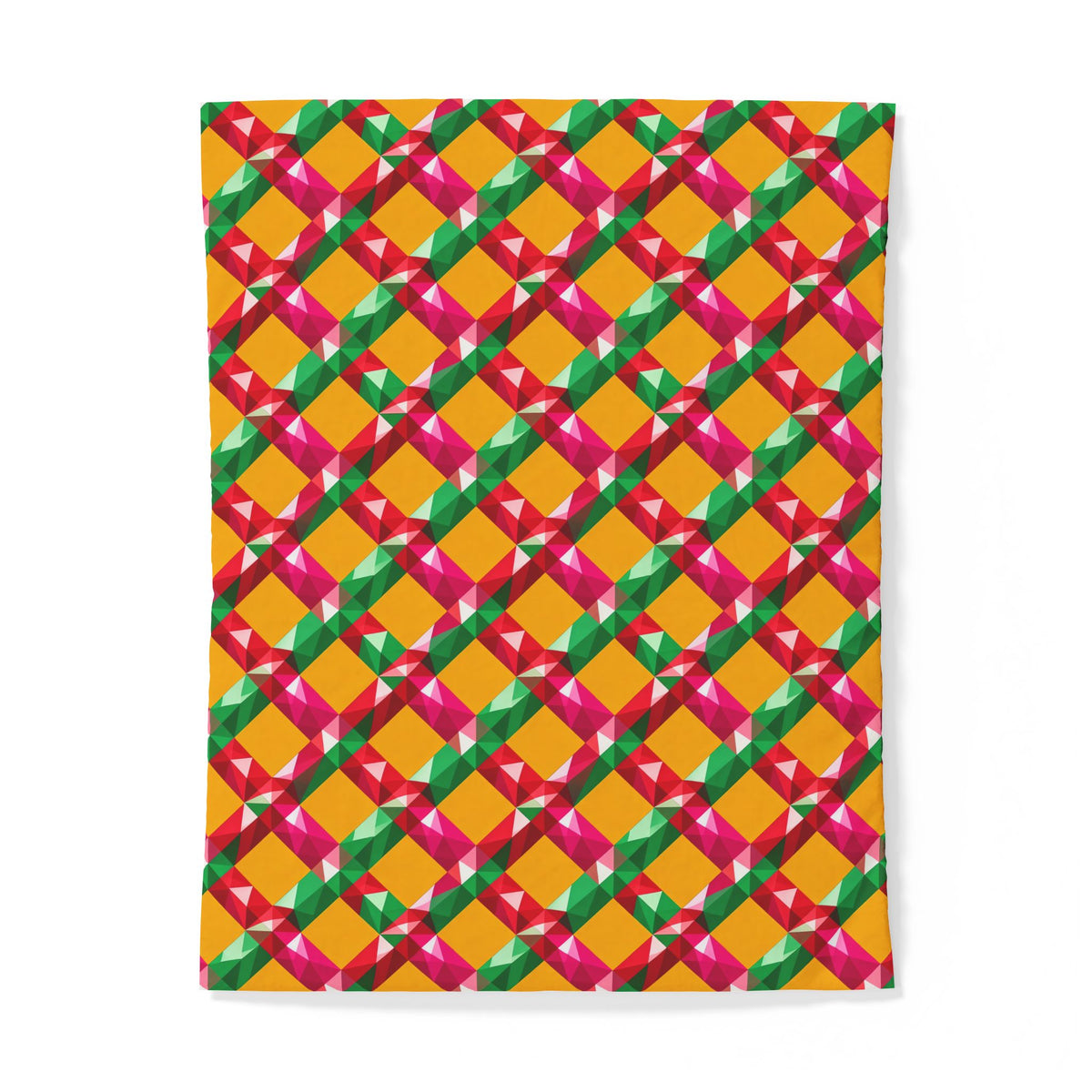 Big Jewel Prism Weave II Cotton Duvet Cover – Prism Weave Pattern