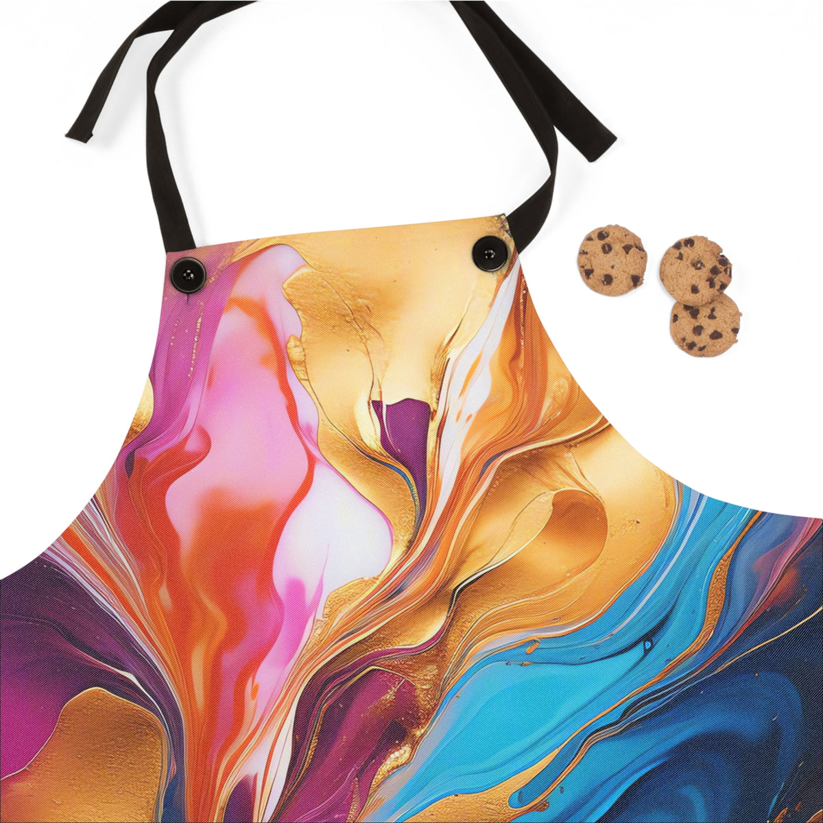 Gilded Fluid Swirl Apron – Fluid Pour Art