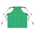 Squiggle Strokes Apron – Ocean Jewel