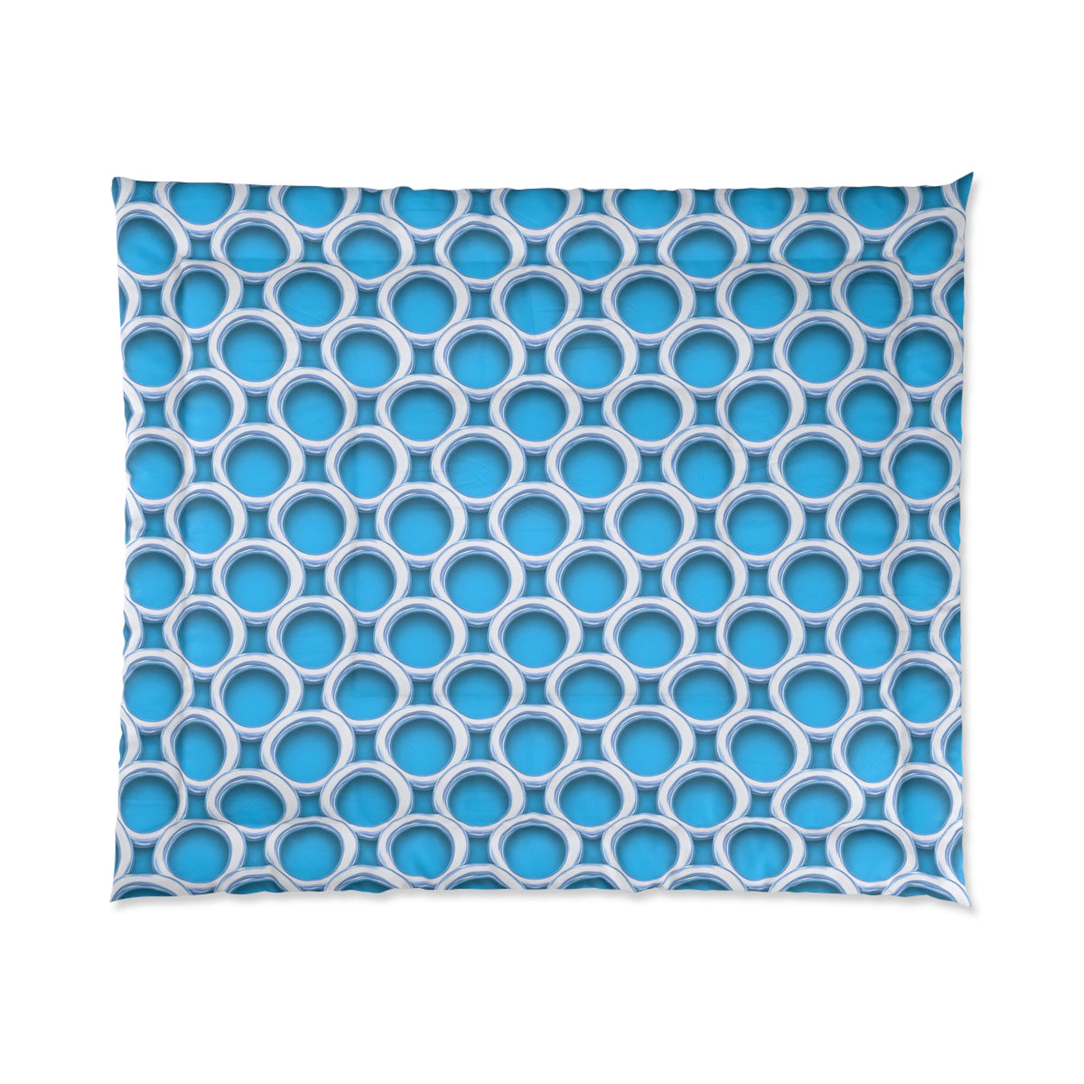 Big Gold Ring Weave Comforter – Ice Jewel