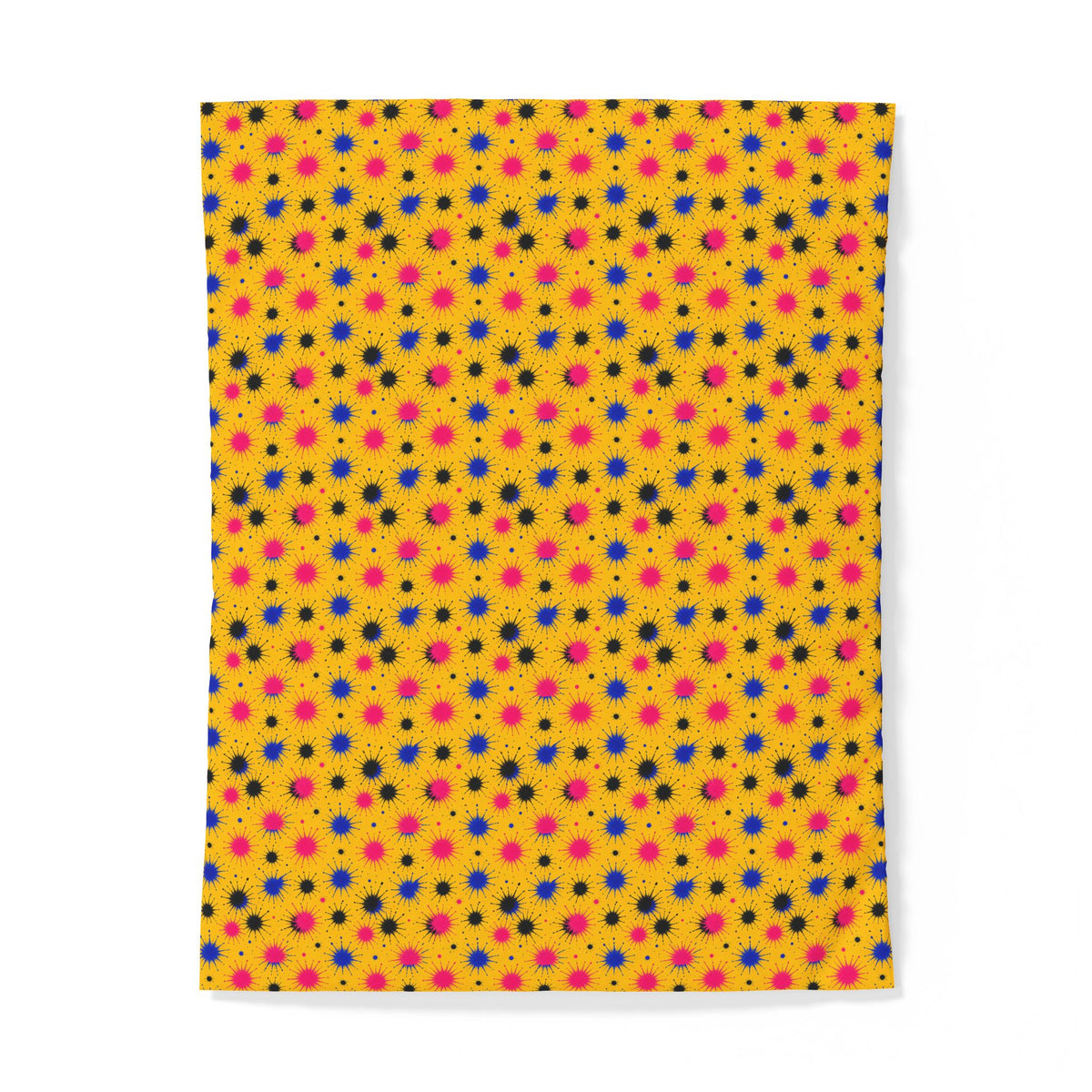 Splash Crowns Cotton Duvet Cover – Ink Splash Pattern