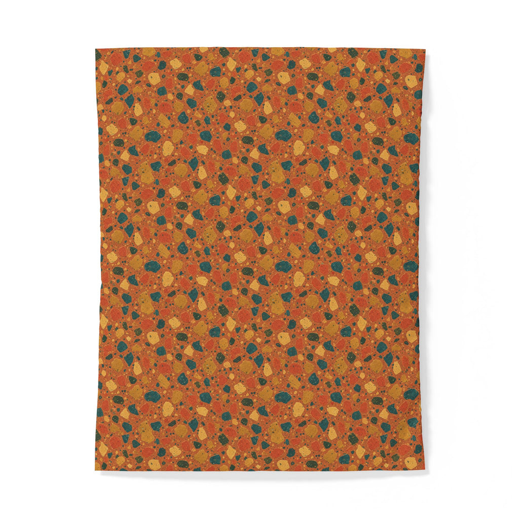 Macro Chip Mix Cotton Duvet Cover – Terrazzo Pattern